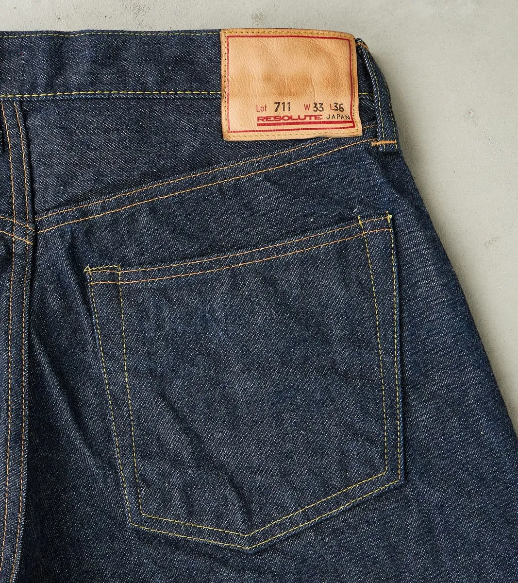 711 XX Model 1950s Regular Straight - 13.5oz One Wash Indigo sold by Division Road product image thumbnail 3