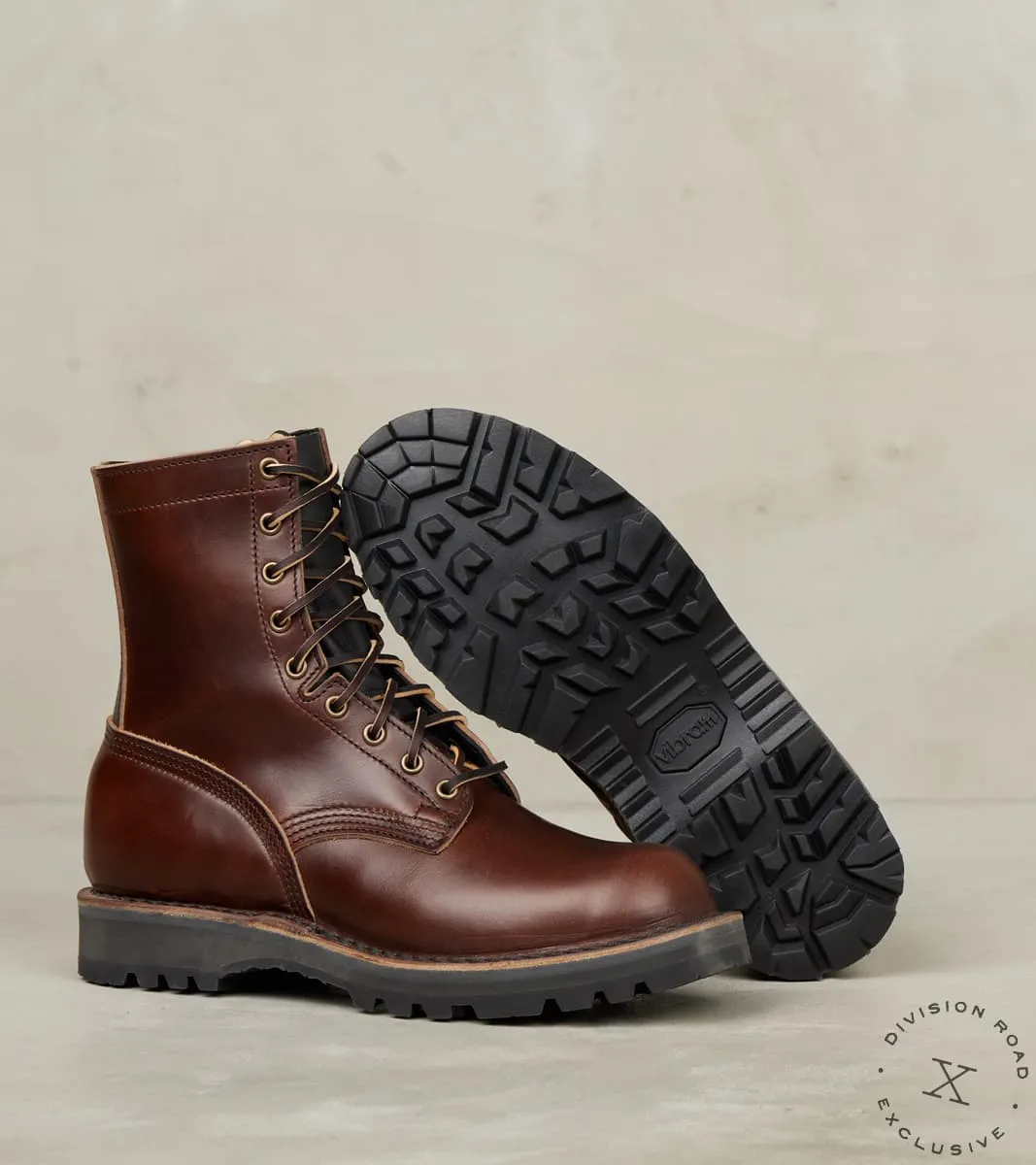 Woodland Jump Boot - HNW - Vibram Sierra - Horween Brown CXL sold by Division Road product image thumbnail 2