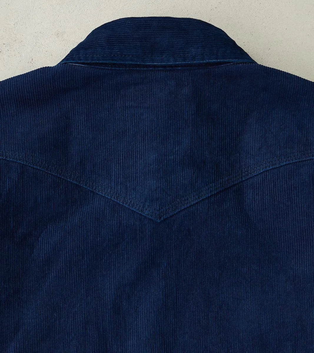 438-IND - Western - 7.5oz Selvedge Indigo Corduroy sold by Division Road product image thumbnail 4