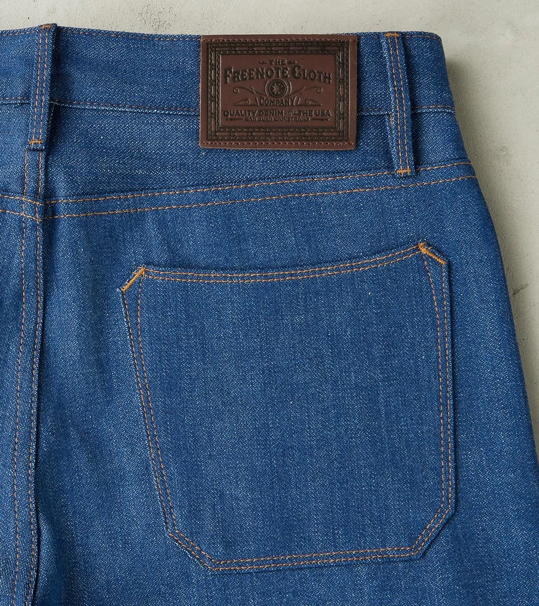 Portola - Classic Tapered - 12oz Vintage Blue Broken Twill sold by Division Road product image thumbnail 3