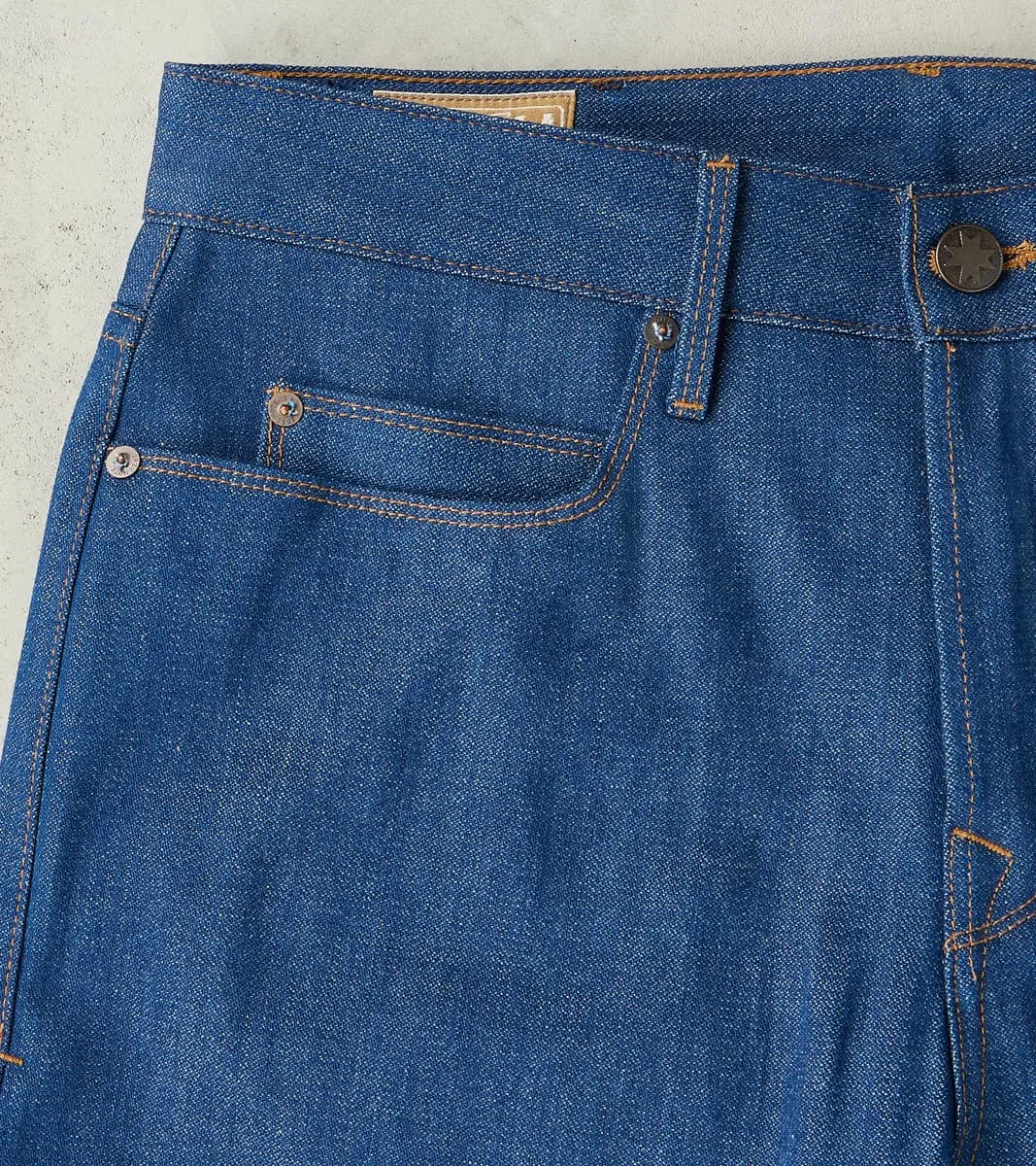 Portola - Classic Tapered - 12oz Vintage Blue Broken Twill sold by Division Road product image thumbnail 4