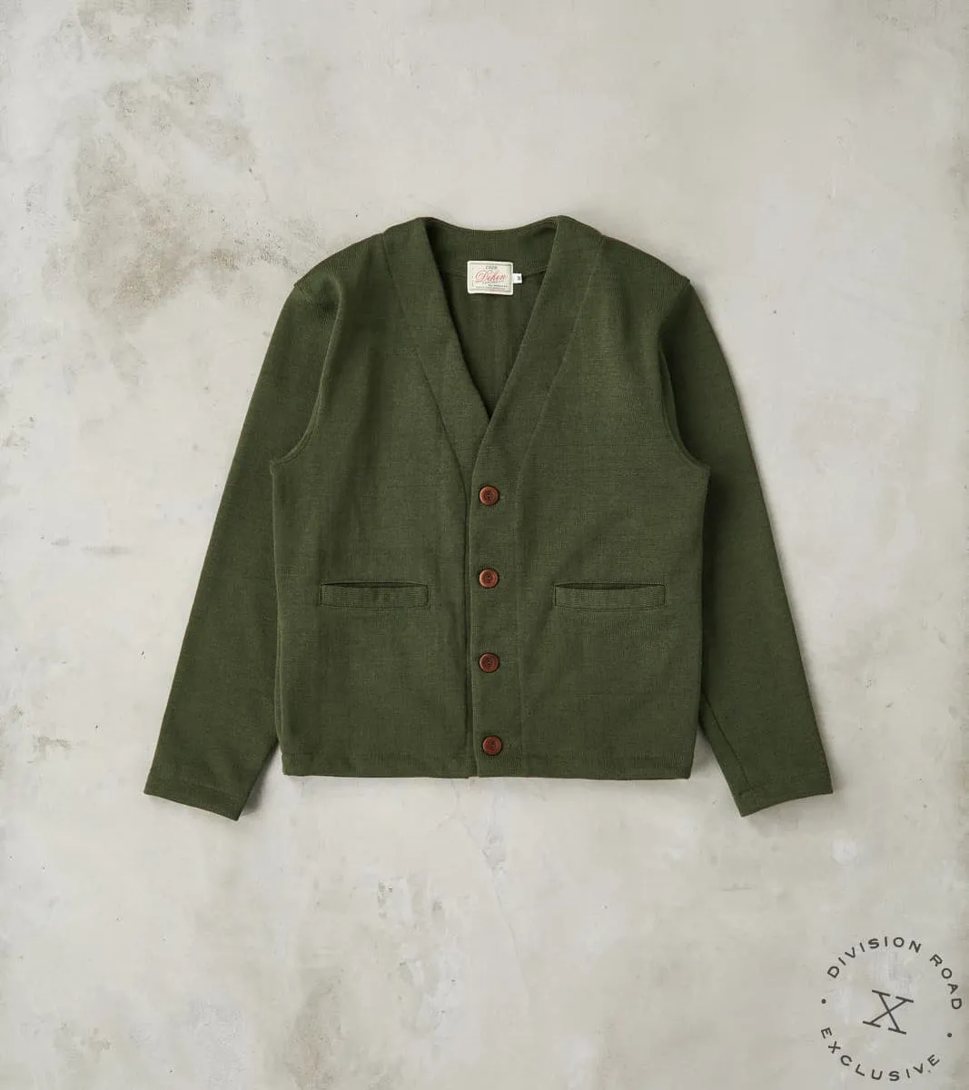 Spring Slouchy Cardigan - Spruce sold by Division Road