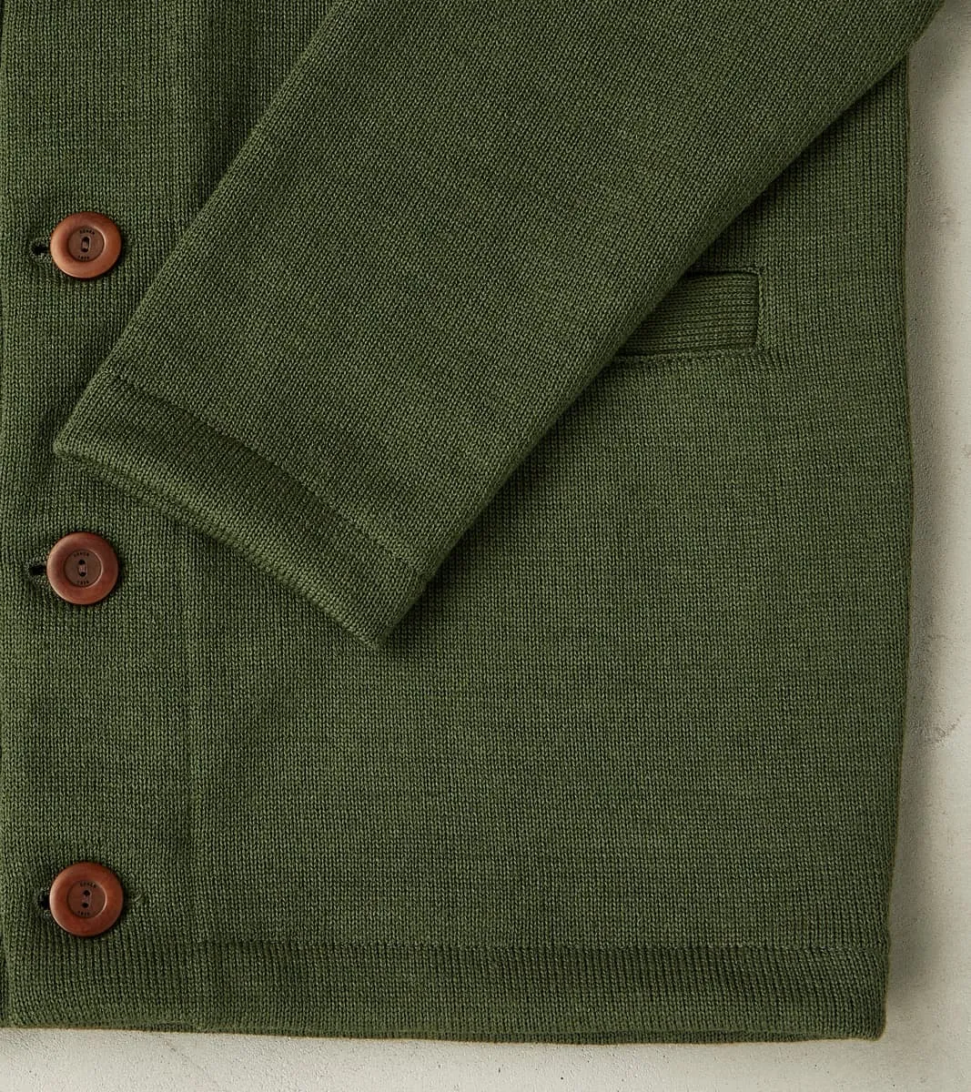 Spring Slouchy Cardigan - Spruce sold by Division Road product image thumbnail 4