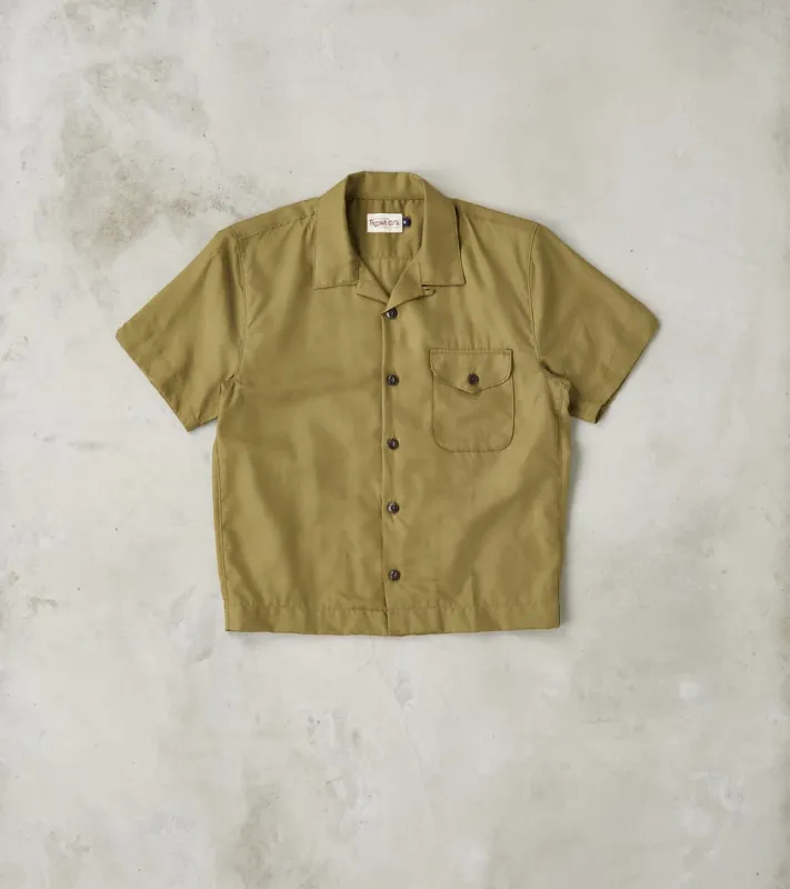 Jove - Japanese Cotton Tencel Twill - Olive made by Freenote Cloth