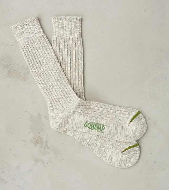Go Hemp Organic Cotton Crew - Grey made by Anonymous Ism