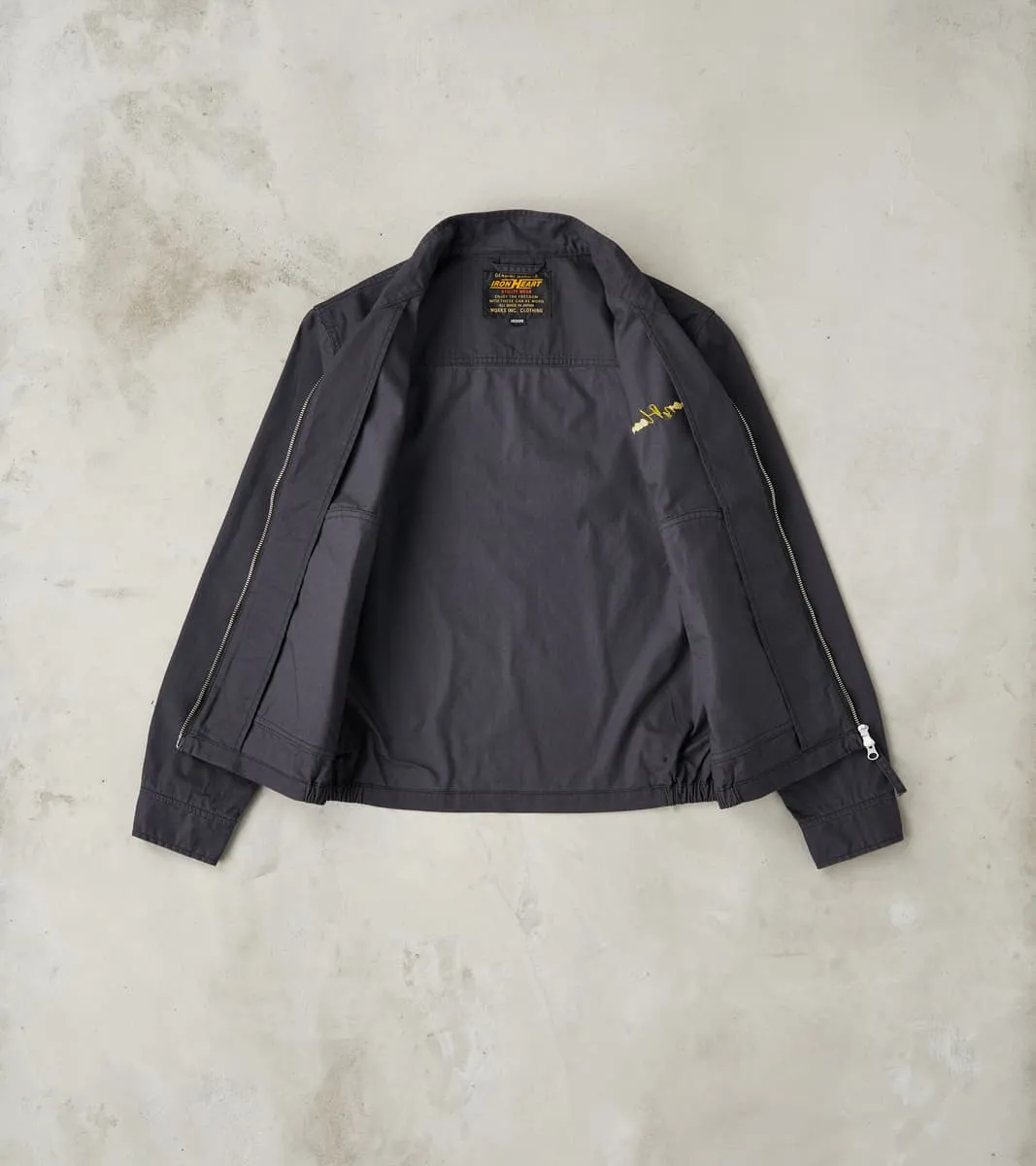 165J-BLK - Drizzler Jacket - 6.2oz Black Serge Twill sold by Division Road product image thumbnail 3