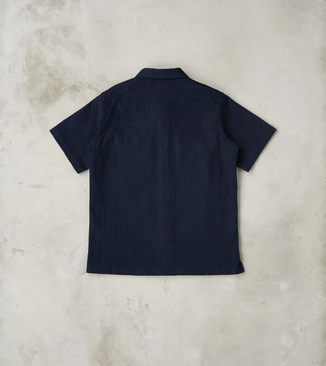 445-IND - Mechanic Short Sleeve Shirt - 10oz Indigo Dobby Cloth sold by Division Road product image thumbnail 2