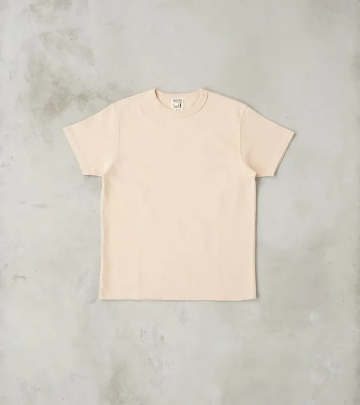 SJST-SC01 Japanese Cotton Short Sleeve T-Shirt - Kuri Light made by Samurai Jeans