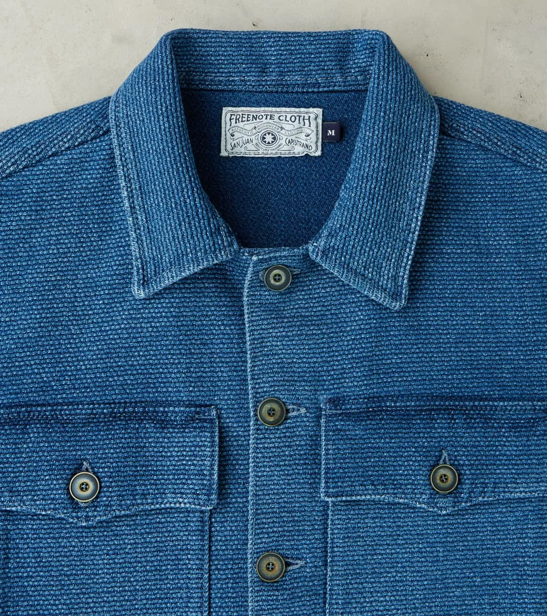 Midway - Japanese Sashiko - Two Year Wash Indigo sold by Division Road product image thumbnail 4