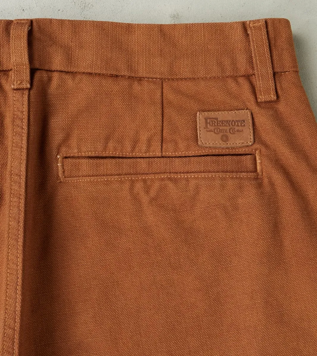 Workers Chino - 14oz Japanese Military Slub Canvas - Rust sold by Division Road product image thumbnail 3