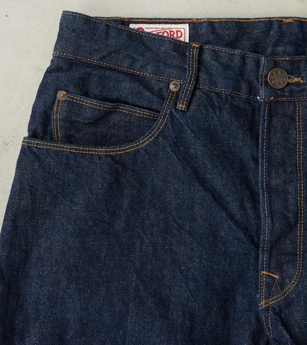 Belford - Straight - 14oz Blue Indigo 50's Denim sold by Division Road product image thumbnail 4