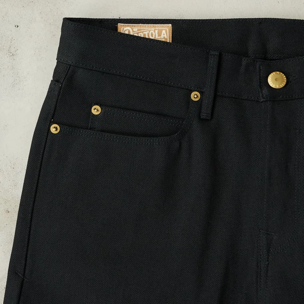 Portola - Classic Tapered - 15.75oz Black x Black sold by Division Road product image thumbnail 4