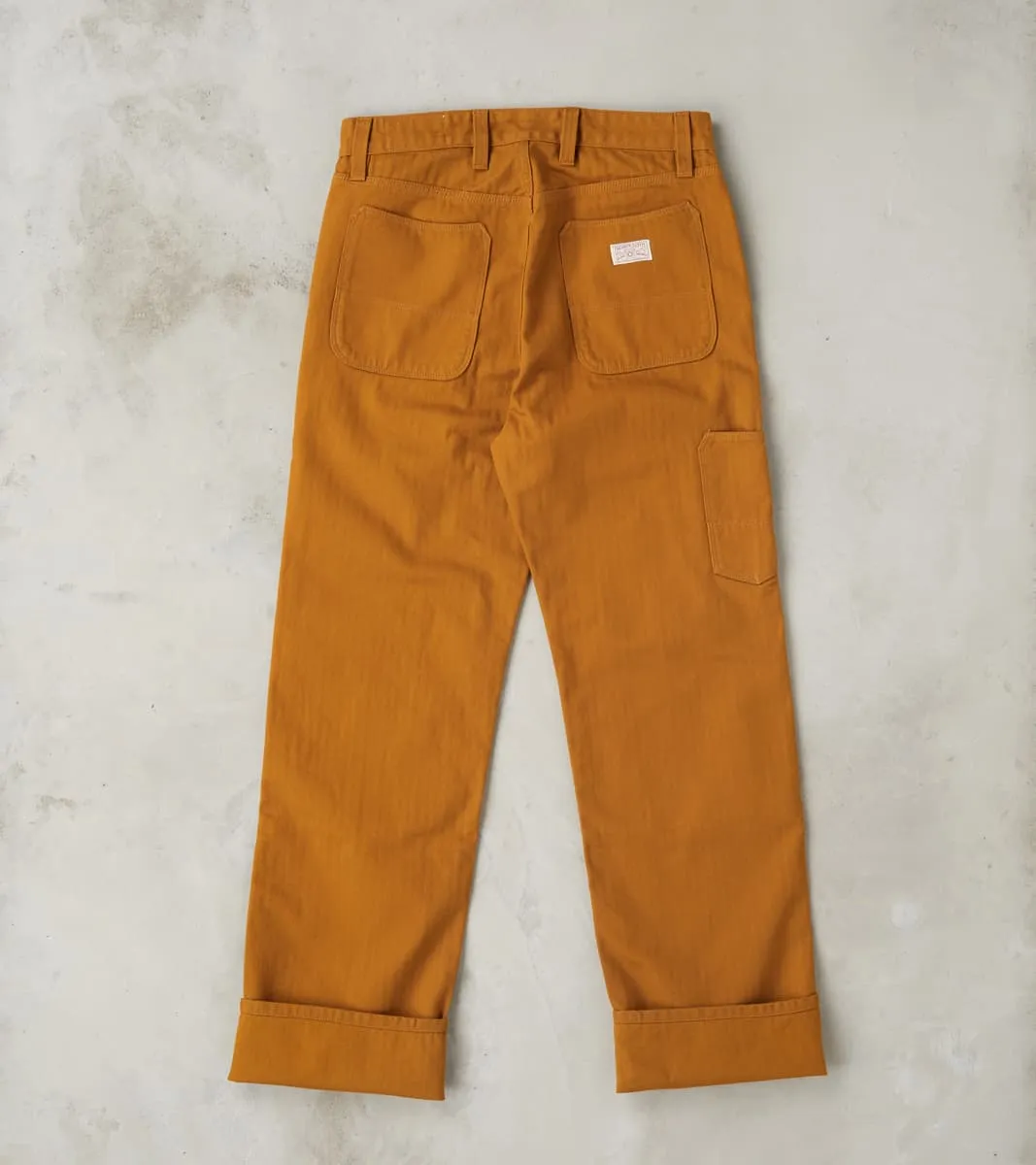 Ortega Pant - 13oz Japanese Herringbone Twill - Rust sold by Division Road product image thumbnail 2