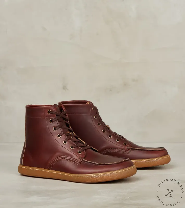 Barefoot Apron Boot - G7 - Barry Cup - Horween Timber CXL made by GORAL