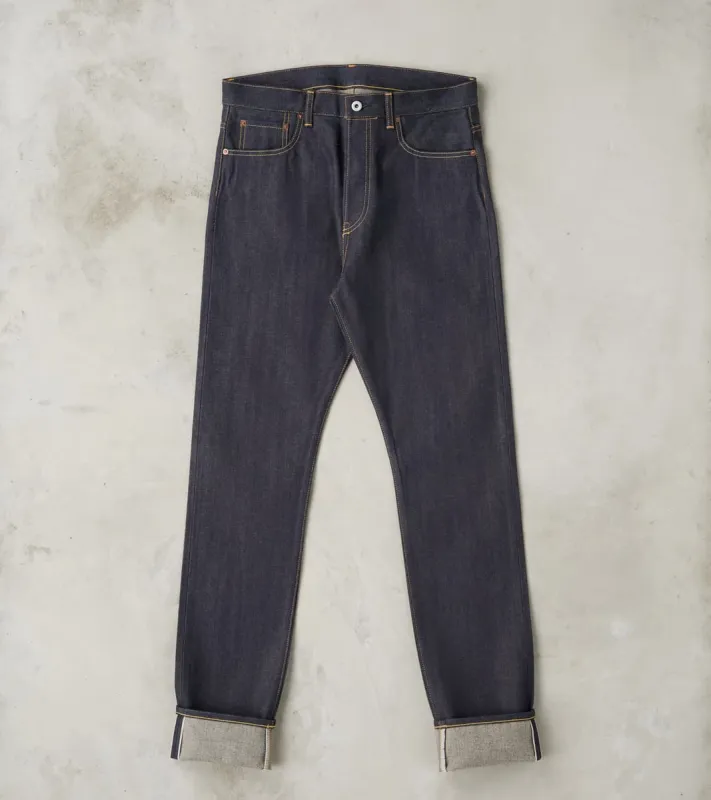 HFD-02 - Relaxed Tapered - 13.75oz Indigo Japanese Selvedge made by Division Road