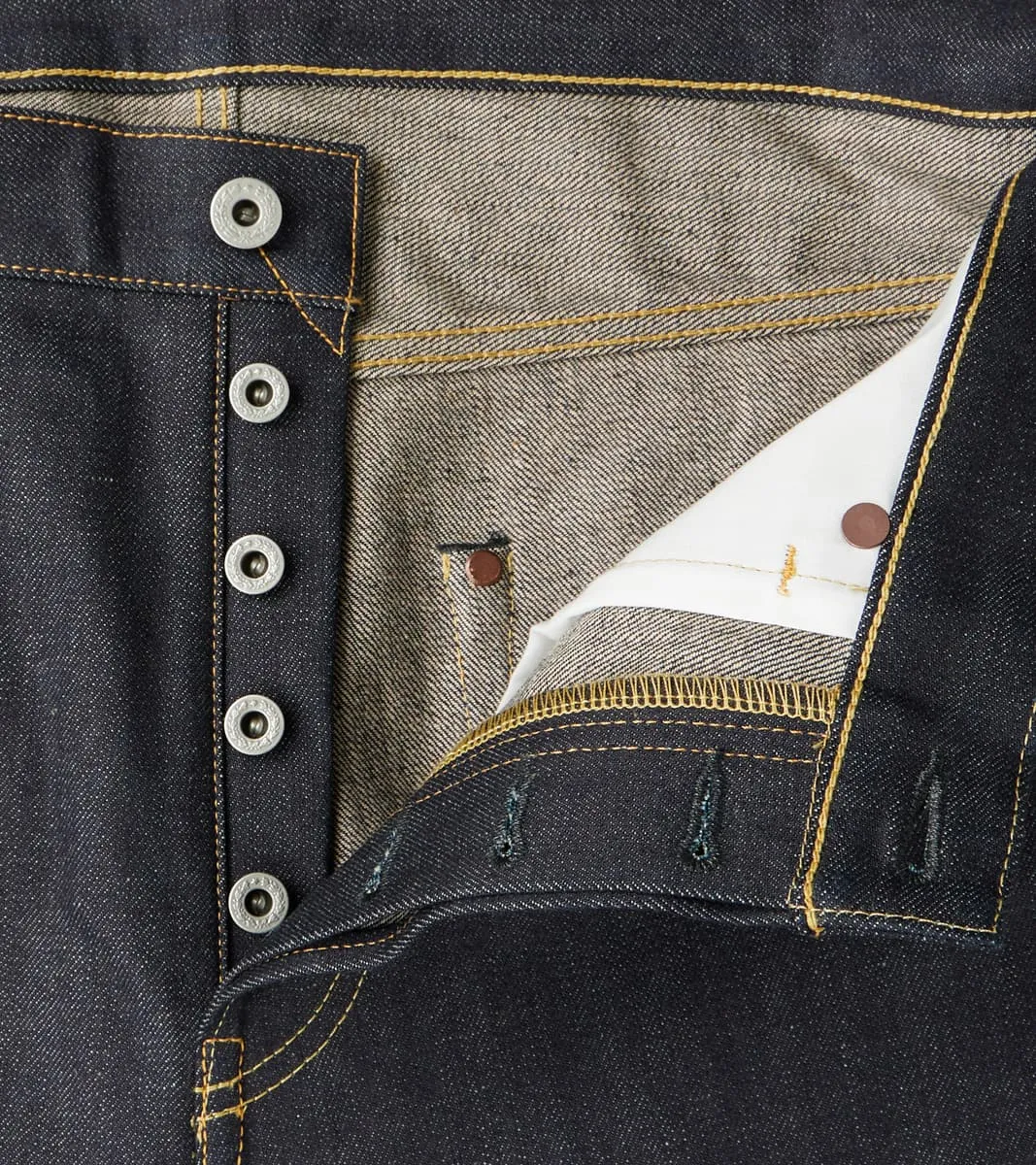 HFD-02 - Relaxed Tapered - 13.75oz Indigo Japanese Selvedge sold by Division Road product image thumbnail 5