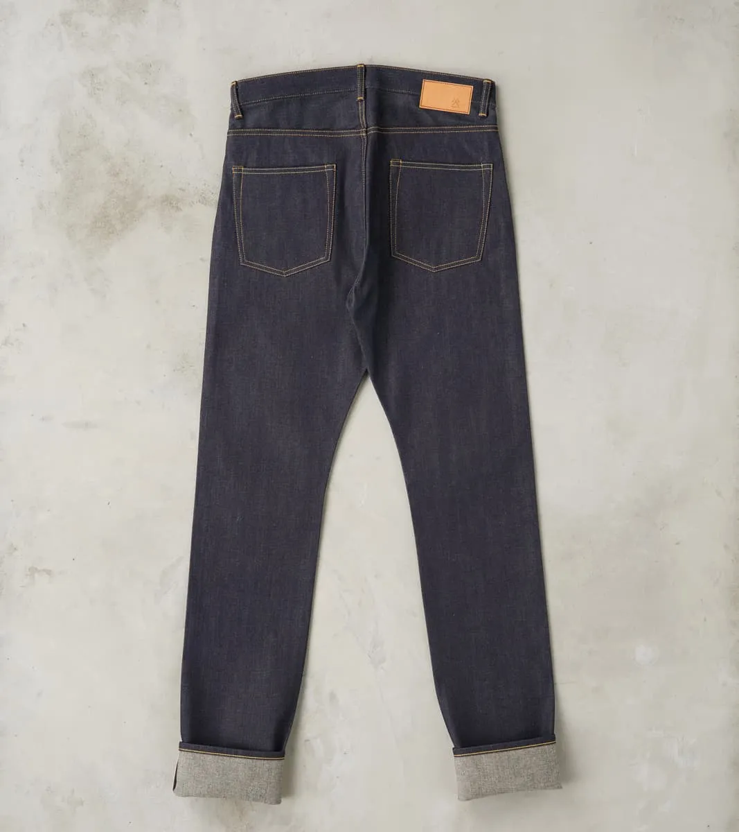 HFD-02 - Relaxed Tapered - 13.75oz Indigo Japanese Selvedge sold by Division Road product image thumbnail 2