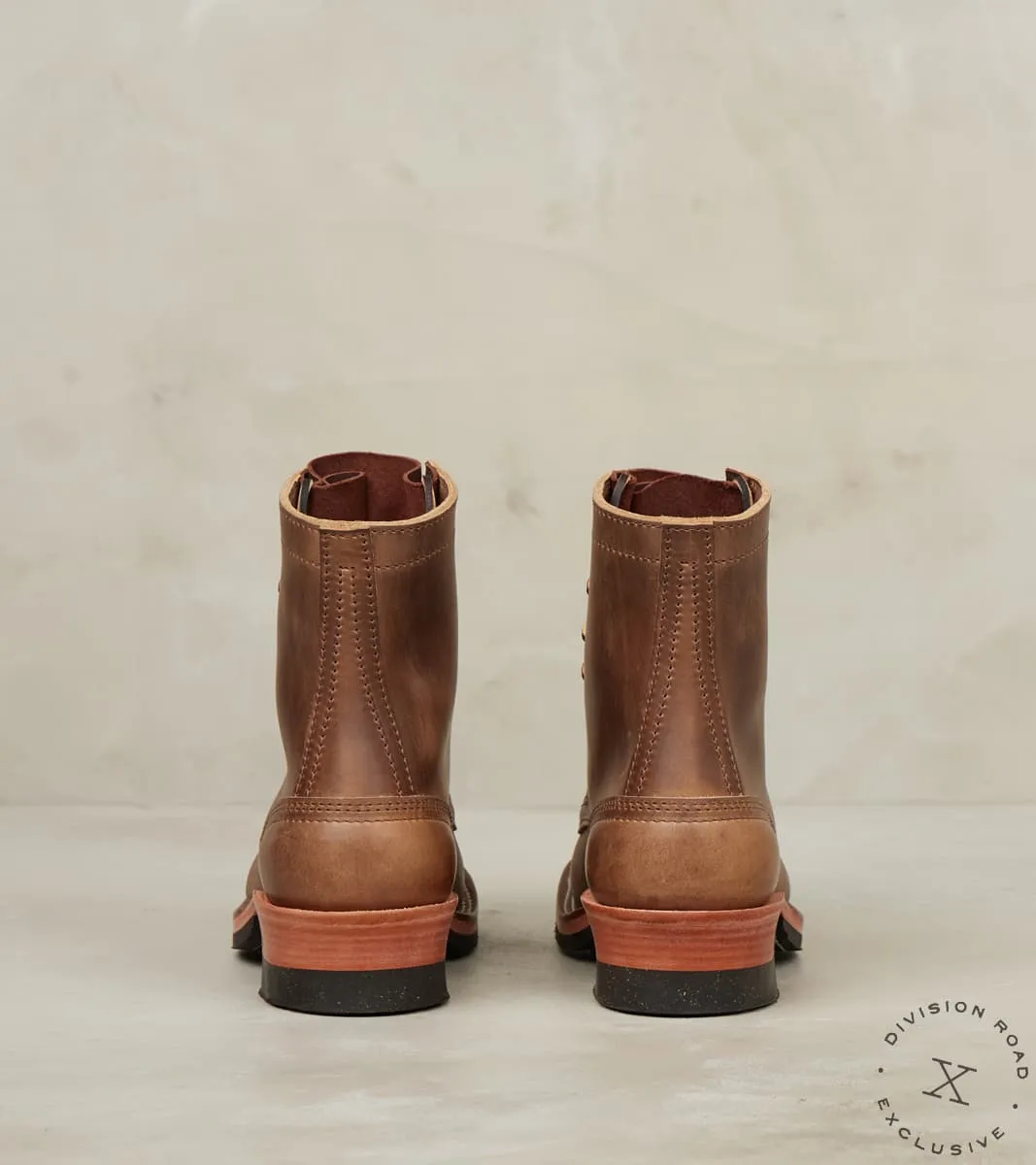 Western Rockabilly Boot - 11067 - Dr. Sole Split Supergrip Cork - Horween Natural Predator sold by Division Road product image thumbnail 5