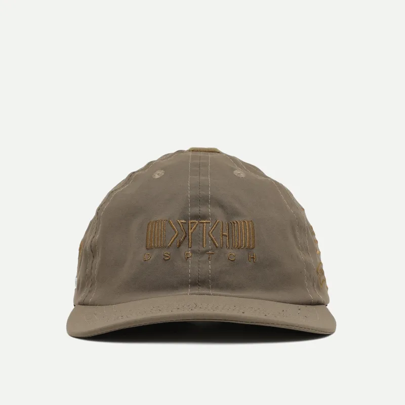 DSPTCH 6 Panel Hat - THEWWW.XYZ Special Edition - Coyote Stretch Nylon sold by DSPTCH