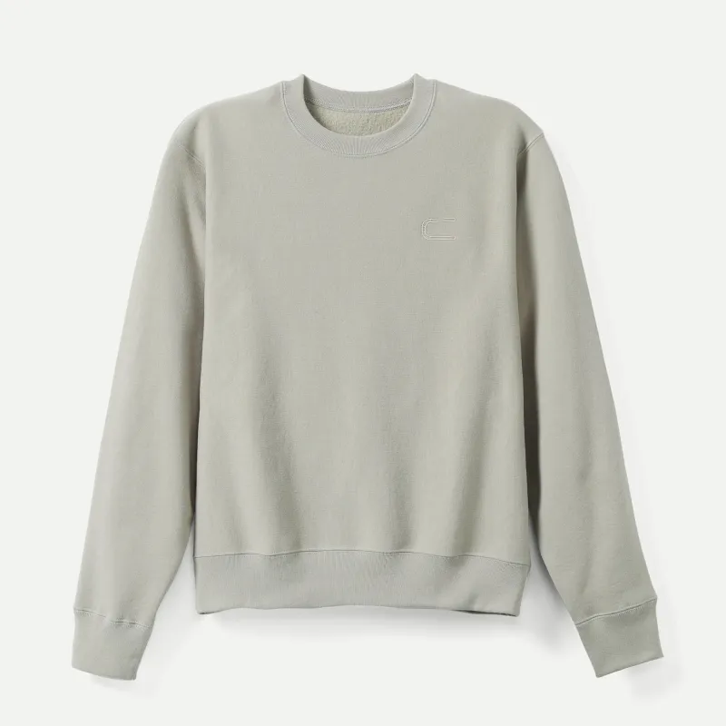 Corpsware Crew Sweater - Frame Logo - Sand made by DSPTCH