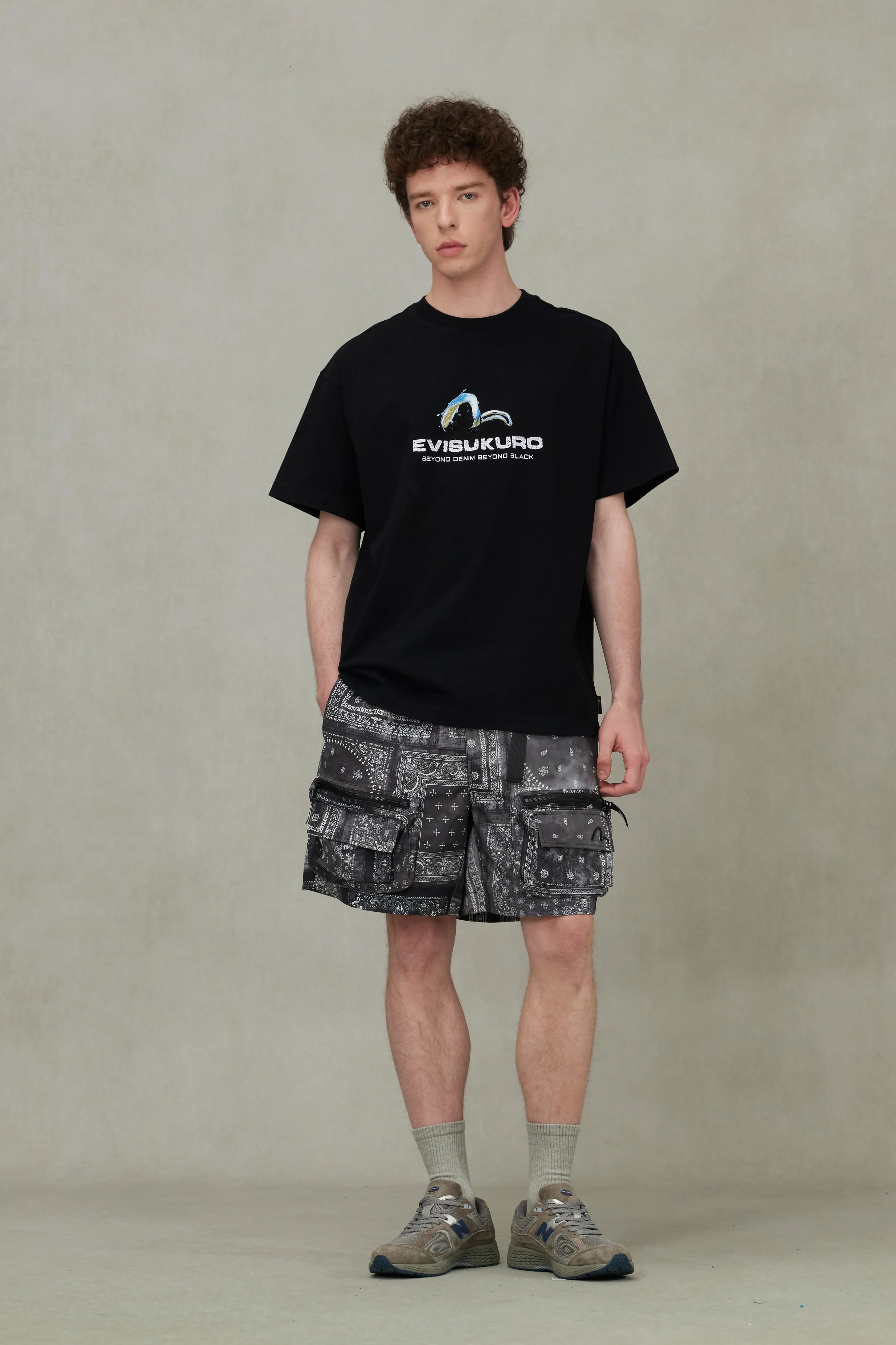 Surf Seagull Print Relax Fit T-shirt sold by Evisu product image thumbnail 5