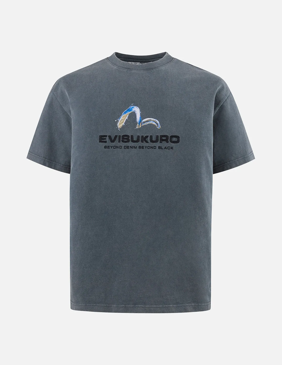 Surf Seagull Print Relax Fit T-shirt sold by Evisu product image thumbnail 2