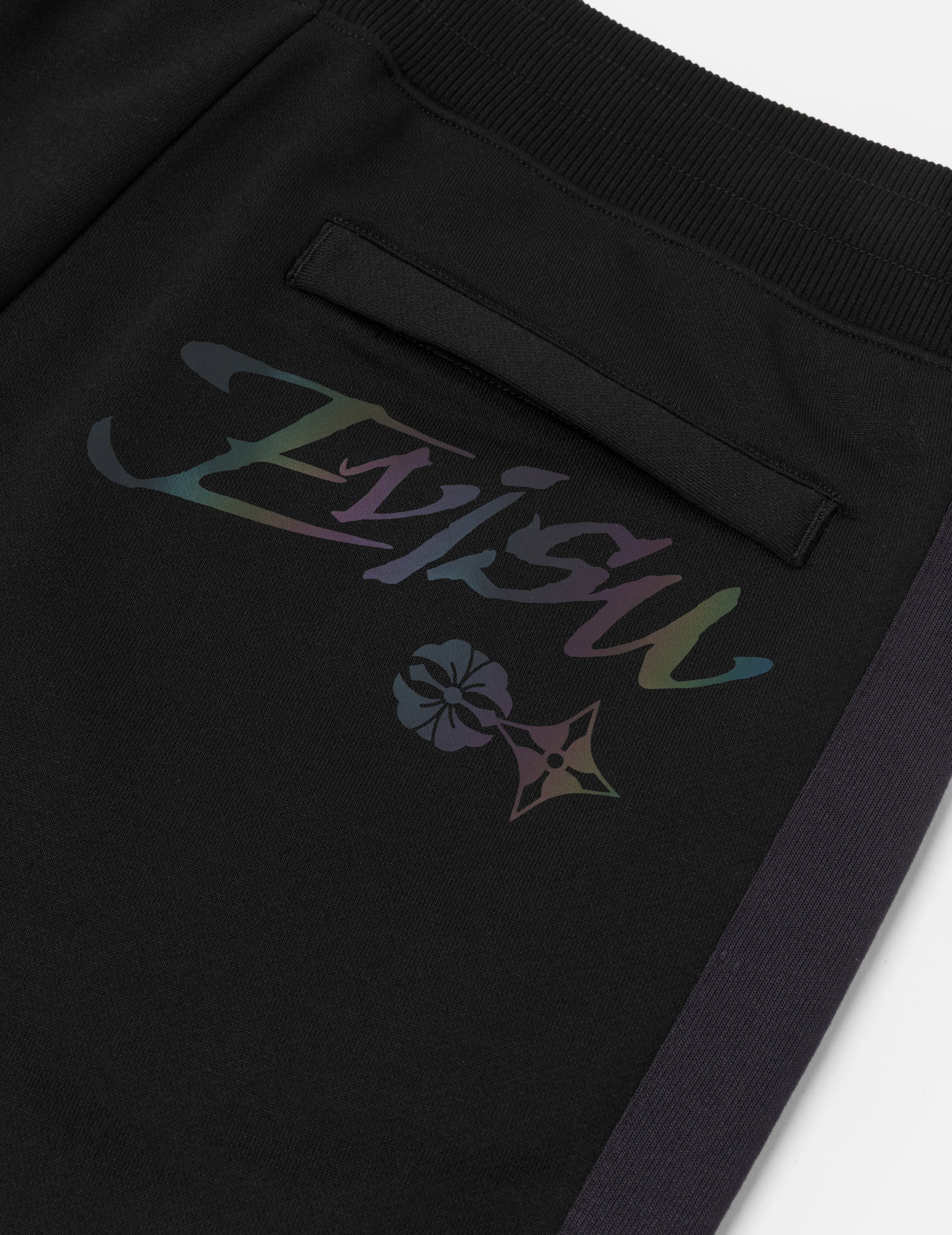 Panel Blocking with Colorful Logo Print Relax Fit Sweatpants sold by Evisu product image thumbnail 5