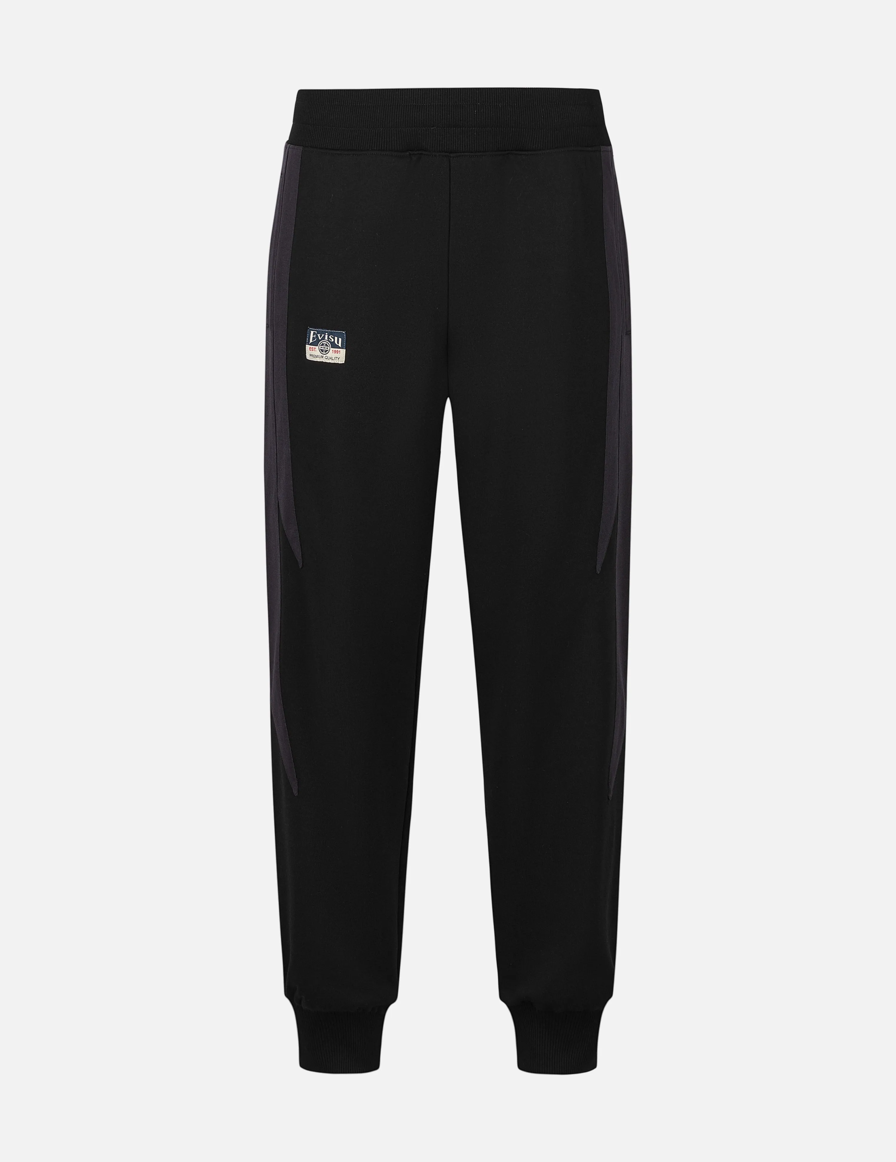 Panel Blocking with Colorful Logo Print Relax Fit Sweatpants sold by Evisu product image thumbnail 2