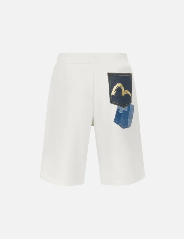 Multi-Pocket Regular Fit Sweatshorts sold by Evisu