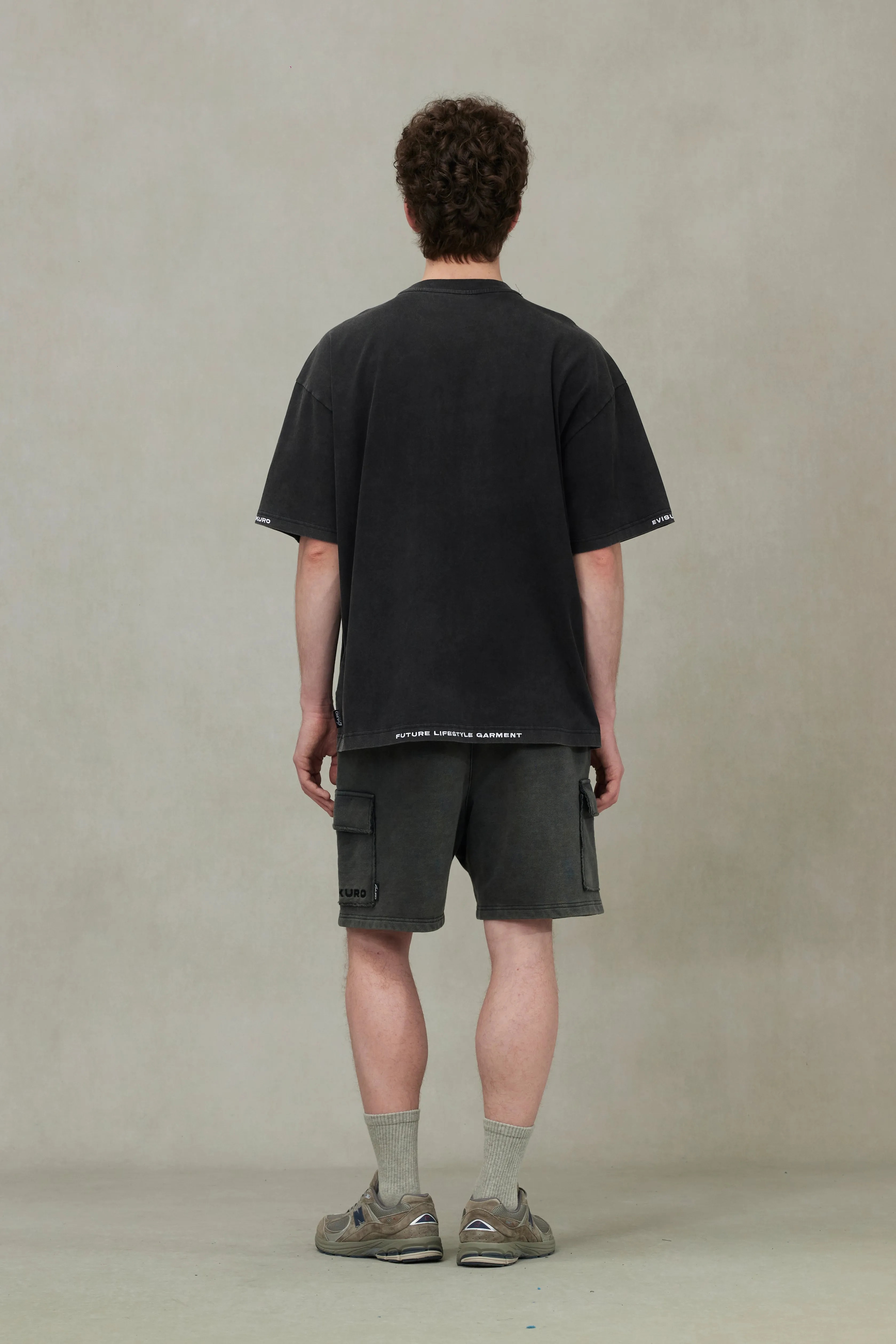 Logo and Seagull Embroidery Oversized T-shirt sold by Evisu product image thumbnail 4