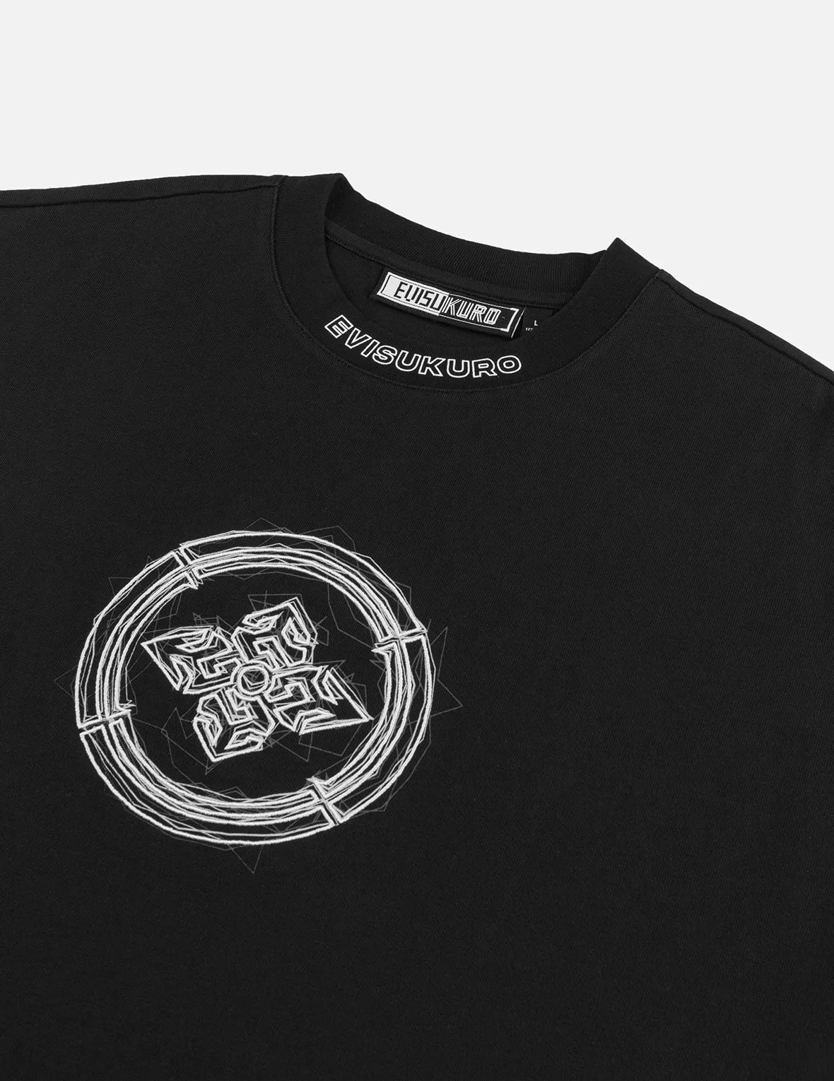 Kamon Print and Embroidery Oversized T-shirt sold by Evisu product image thumbnail 5