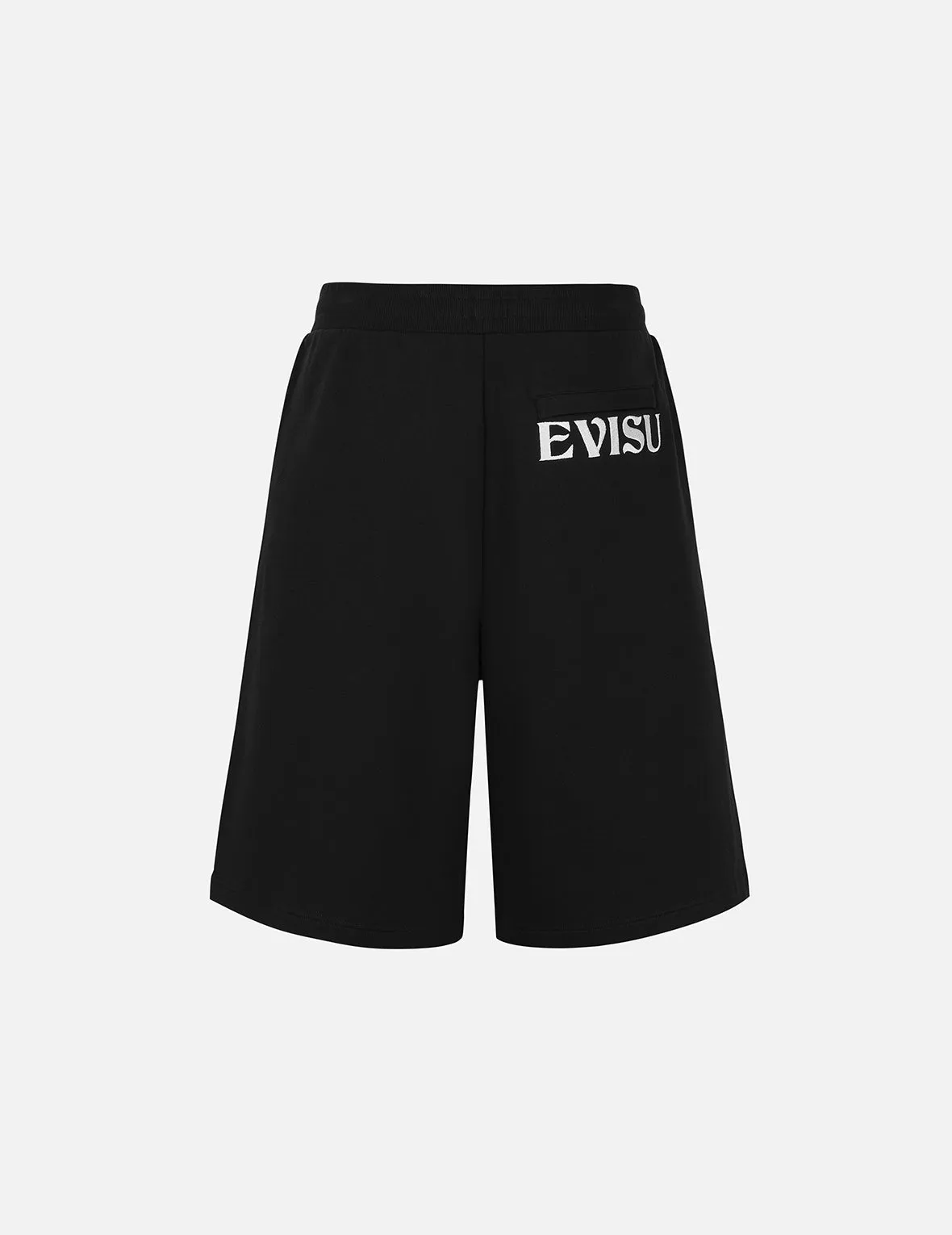 Kamon and Seagull Embroidery Fashion Fit Sweatshorts sold by Evisu product image thumbnail 2