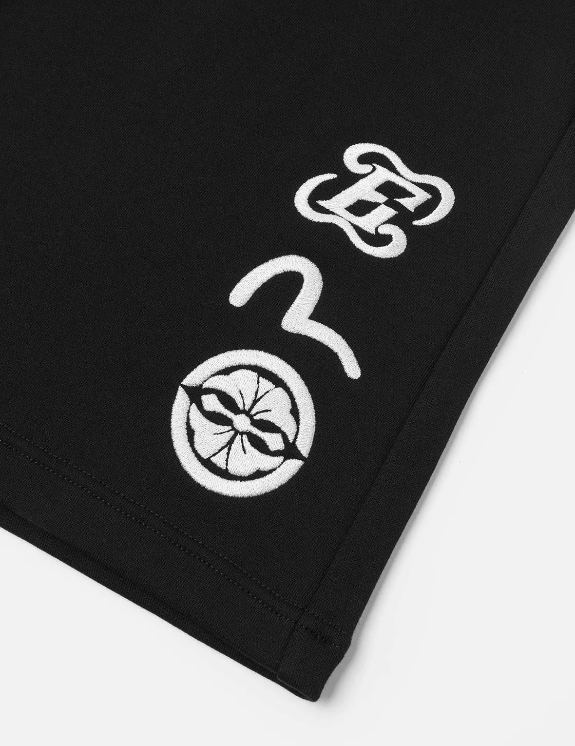 Kamon and Seagull Embroidery Fashion Fit Sweatshorts sold by Evisu product image thumbnail 5