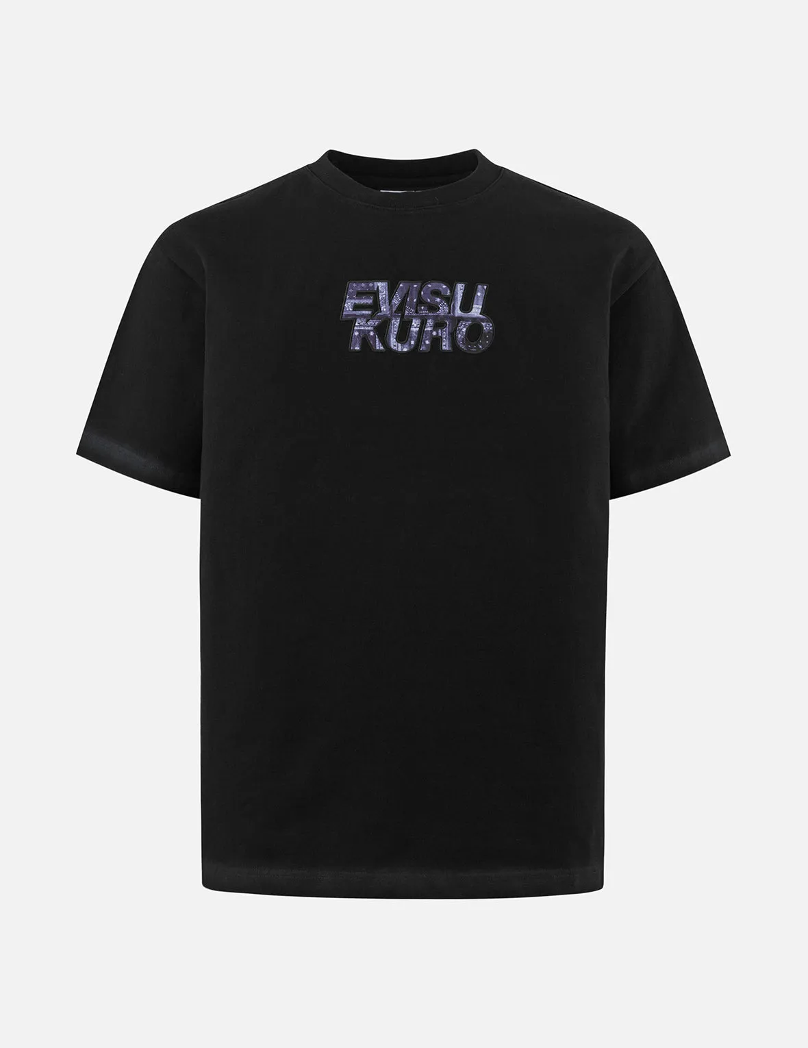 Japanese Appliqué Logo Embroidery Regular Fit T-shirt sold by Evisu