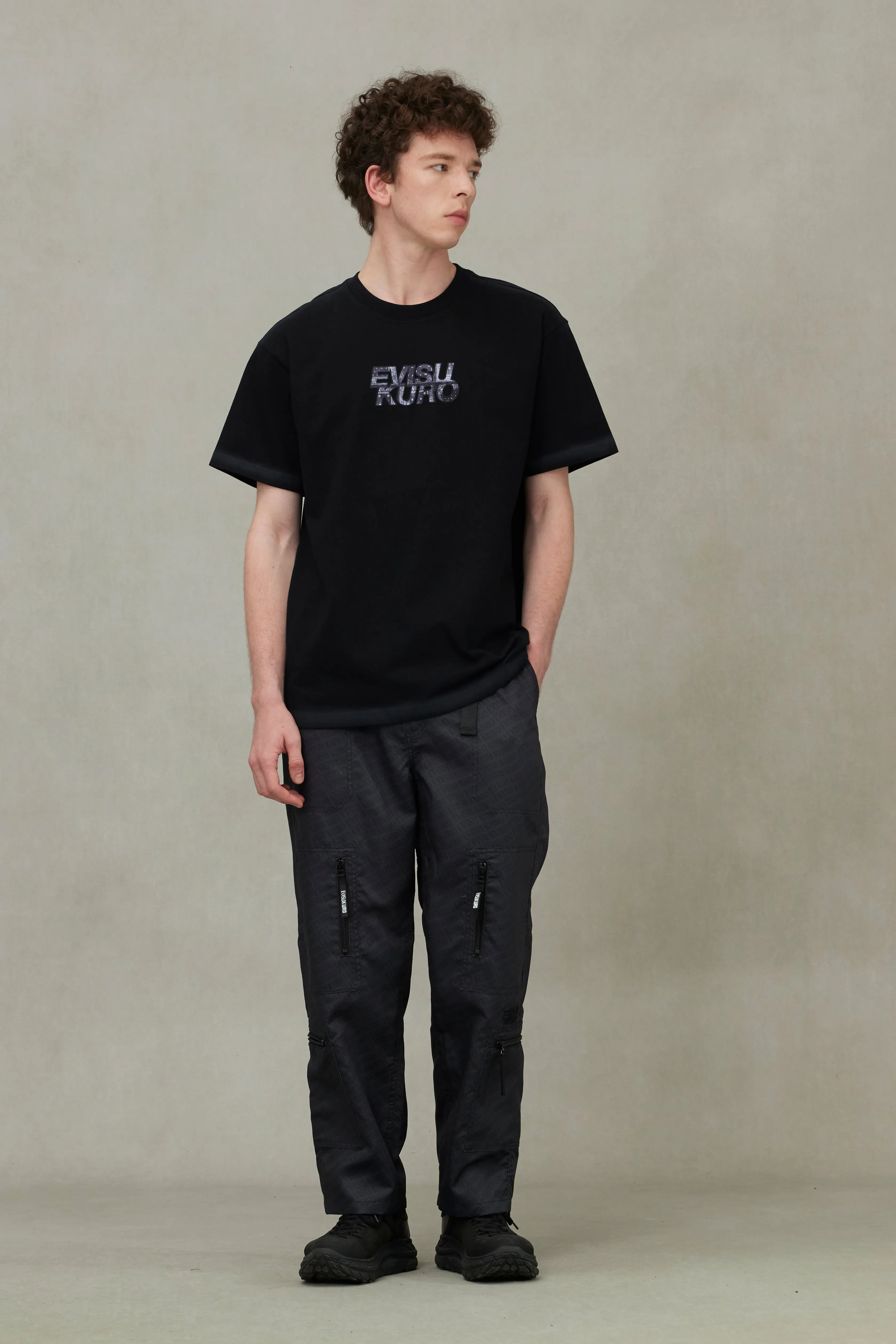 Japanese Appliqué Logo Embroidery Regular Fit T-shirt sold by Evisu product image thumbnail 5