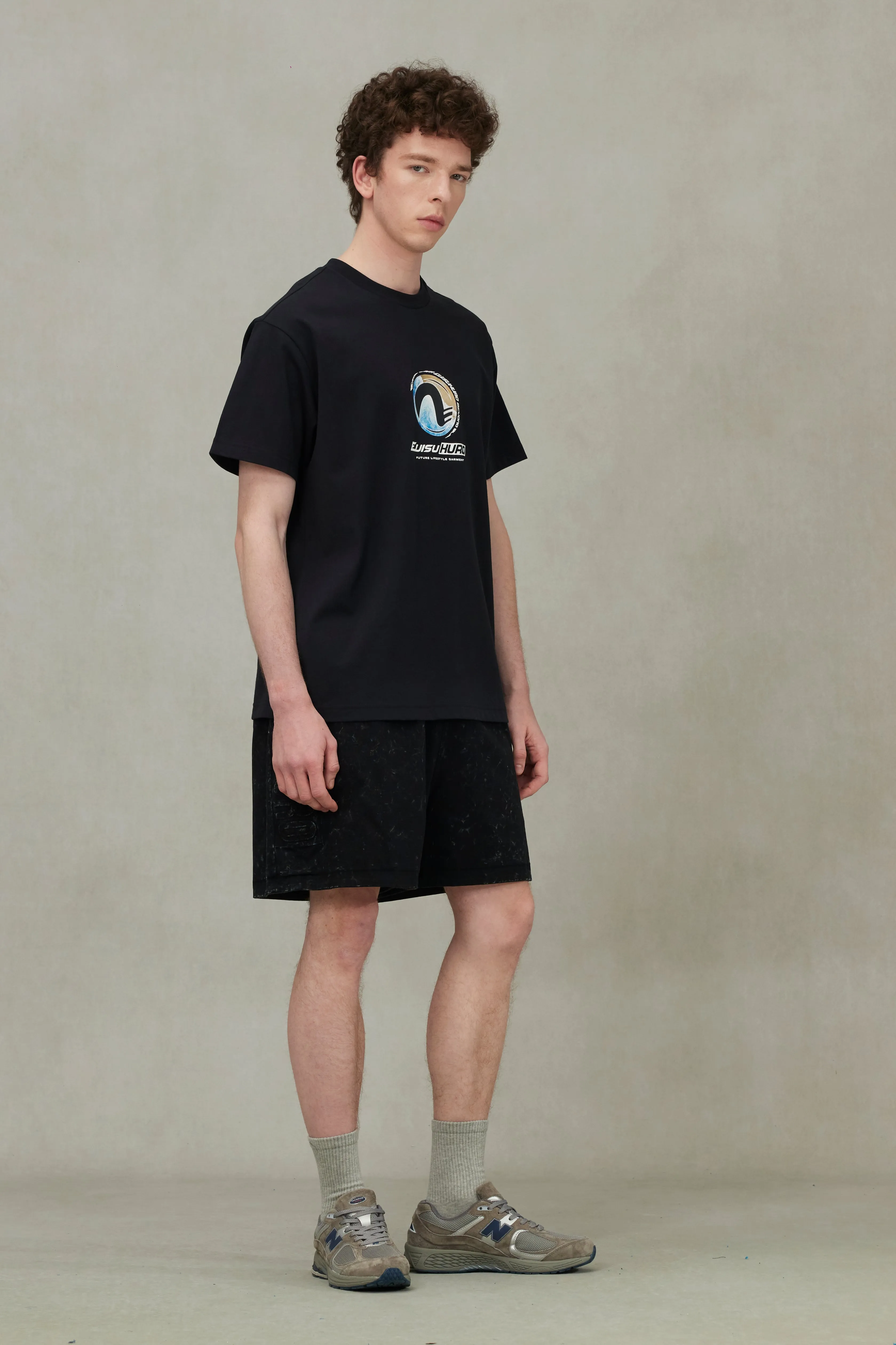 EVISUKURO Motifs Print Regular Fit Compress T-shirt sold by Evisu product image thumbnail 5