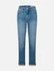 Washed Seagull Stud Straight Fit Jeans sold by Evisu