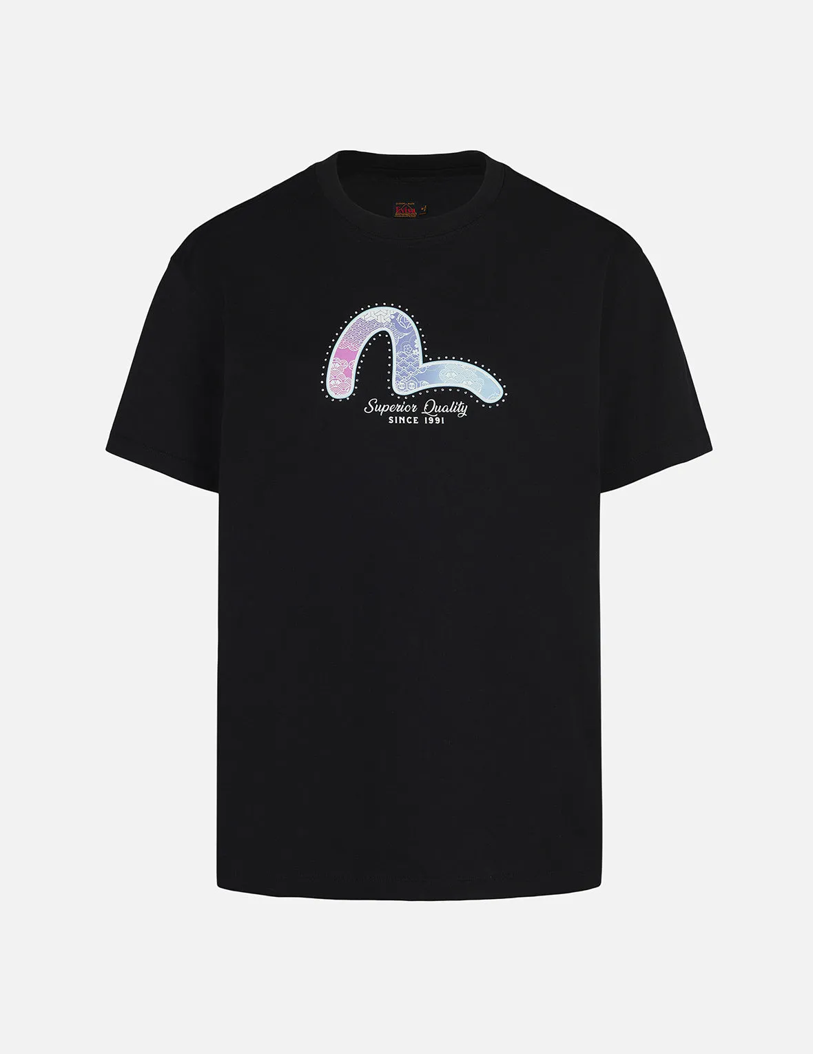 Seagull Foil Print Boyfriend T-shirt sold by Evisu product image thumbnail 2