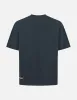 Seagull and Logo Embroidery Oversized Garment Dye T-Shirt sold by Evisu