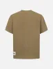 Seagull and Logo Embroidery Oversized Garment Dye T-Shirt sold by Evisu