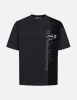 Panel design with Multi Labels Relax Fit T-Shirt sold by Evisu