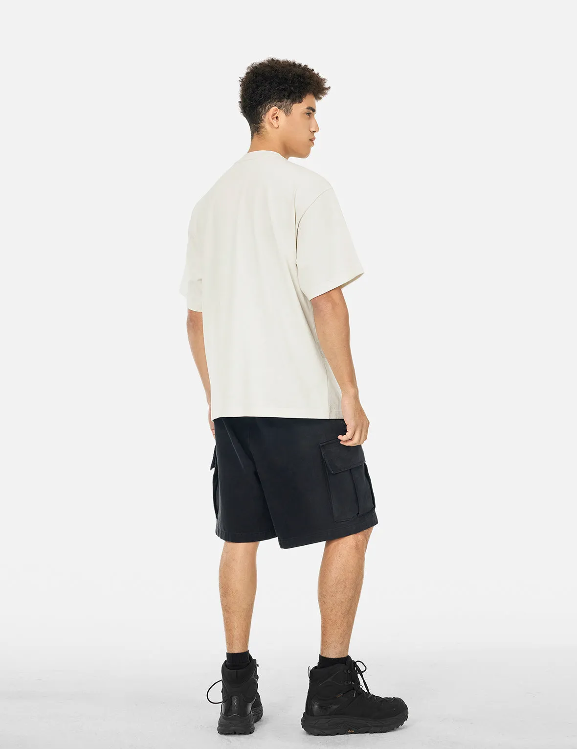 Logo and Seagull print Oversized T-Shirt sold by Evisu product image thumbnail 4