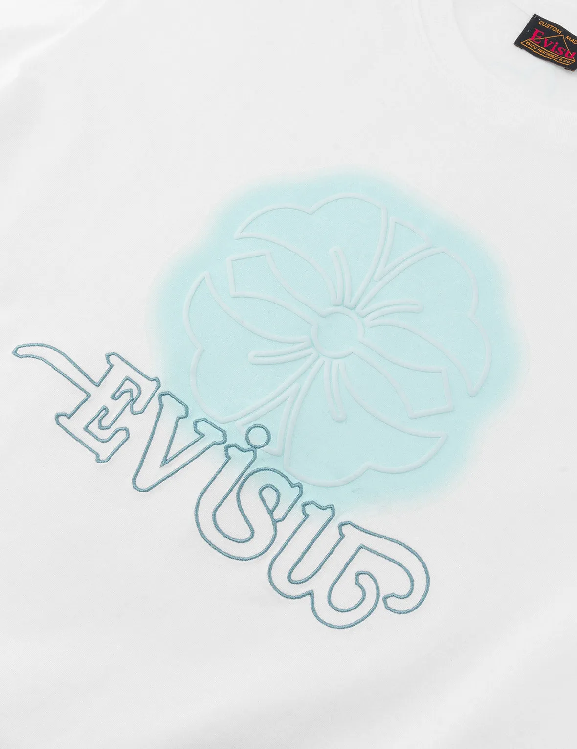 Kamon and Logo Embroidery Oversized T-shirt sold by Evisu product image thumbnail 5