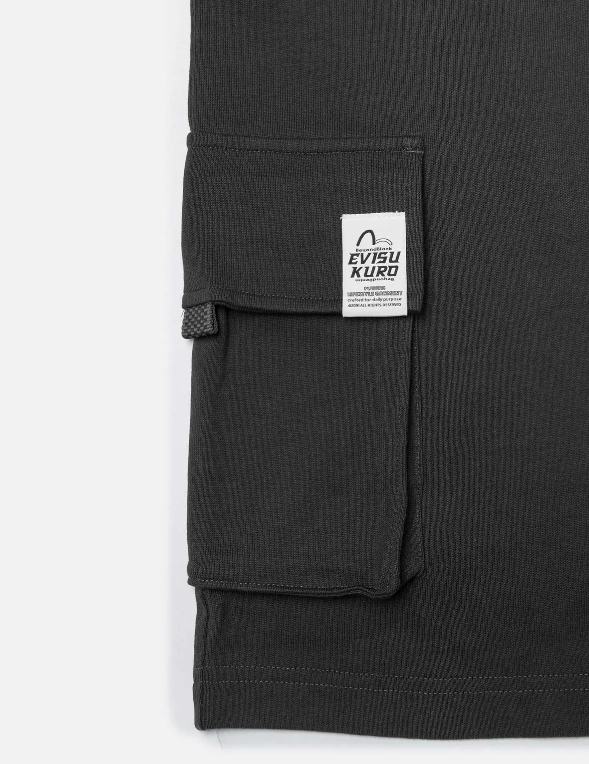 EVISUKURO Embroidery Oversized T-shirt sold by Evisu product image thumbnail 5