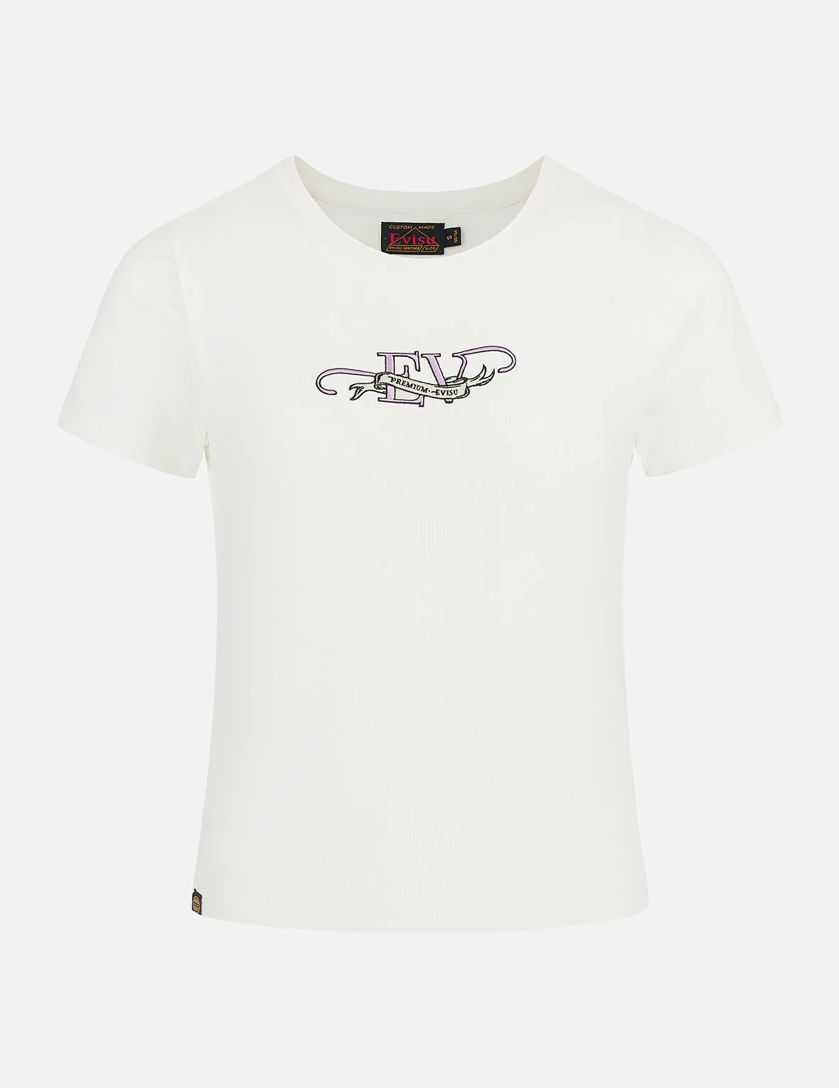 "EV" Print Slim Fit T-shirt sold by Evisu product image thumbnail 2