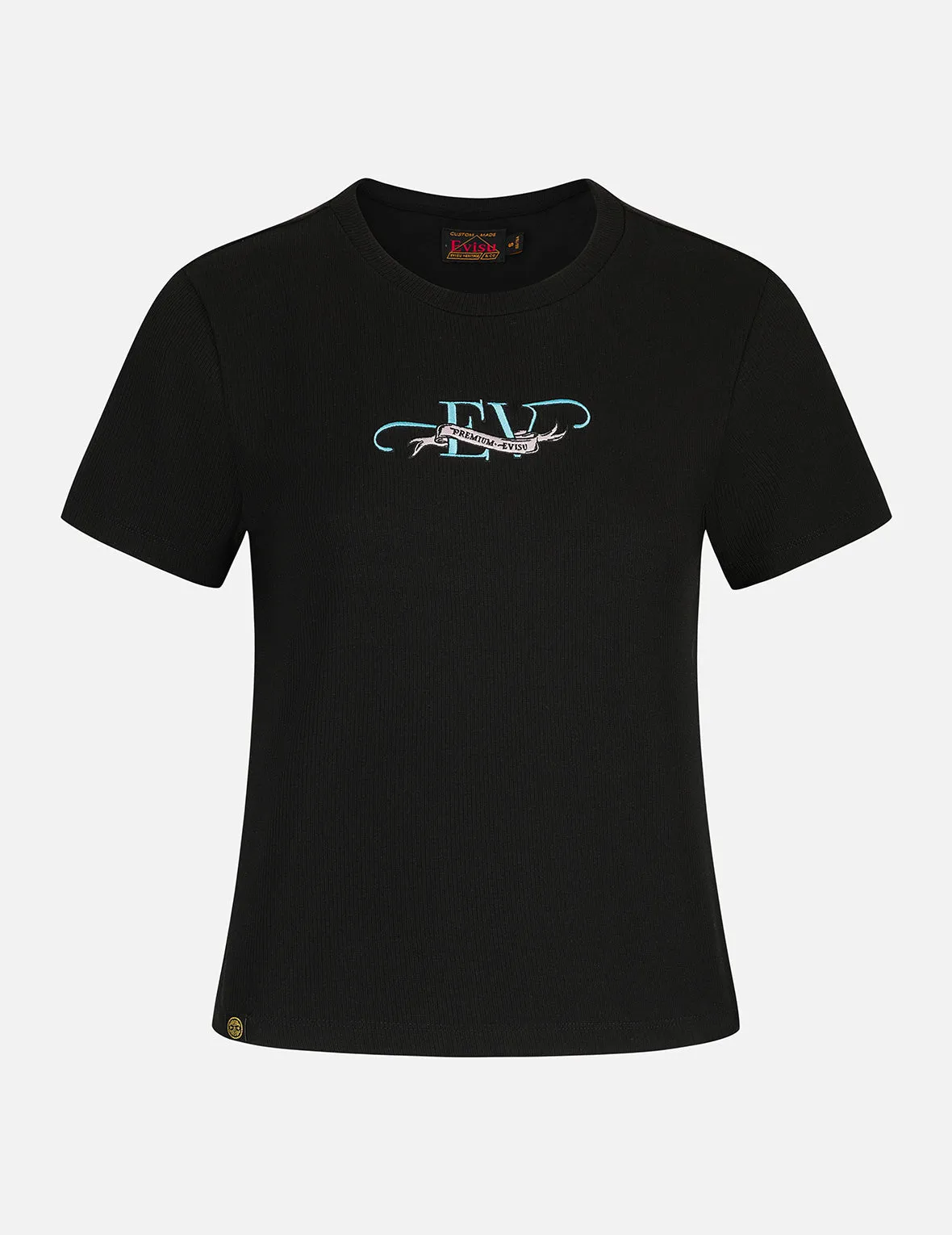 "EV" Print Slim Fit T-shirt sold by Evisu