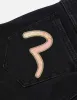 Brocade Inserted Seagull Skinny Jeans sold by Evisu
