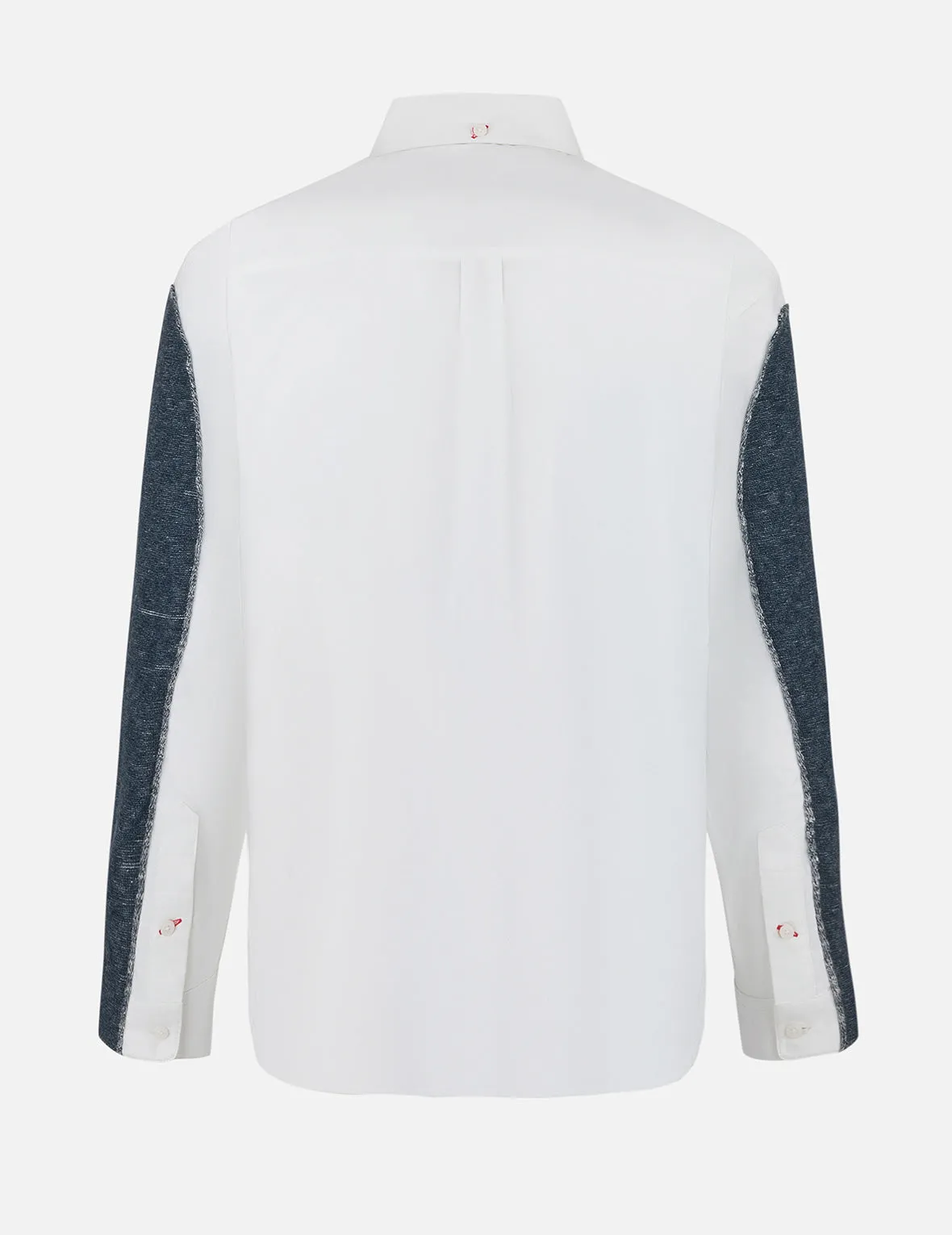 2-in-1 Seagull and Kamon Embroidery Relax Fit Shirt sold by Evisu product image thumbnail 2
