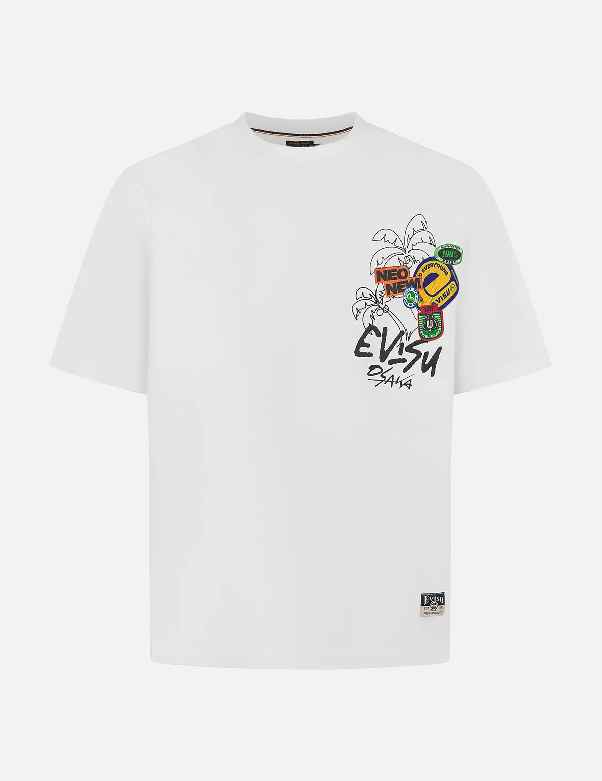 Sticker Godhead Loose Fit T-shirt sold by Evisu product image thumbnail 4