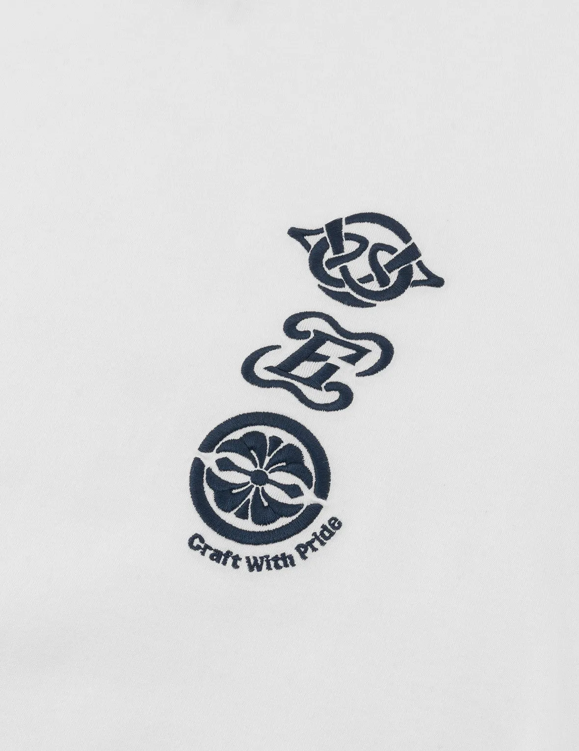 Seagull Embroidery and Multi-logo Print Regular Fit T-shirt sold by Evisu product image thumbnail 5